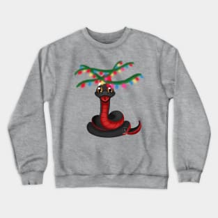 Snake Crowley Christmas lights Crewneck Sweatshirt